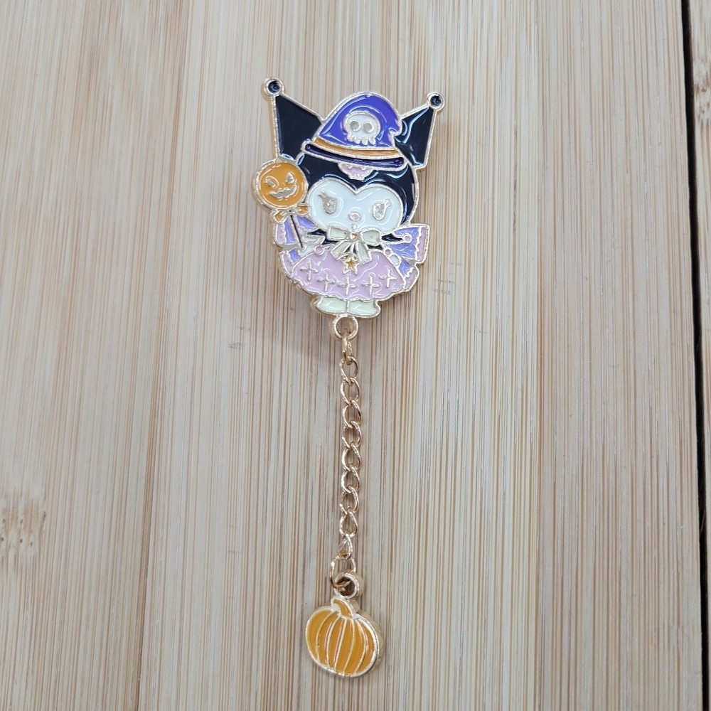 2/$20 Brand New Kuromi Halloween Pin Brooch